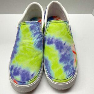 Nike Women's Size 10 Court Legacy CZ1752-900 Multicolor Tie Dye Slip on Sneakers